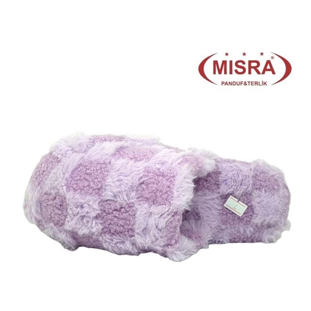 Z- MISRA - EV İÇİ TERLİK - KARELİ - LİLA
