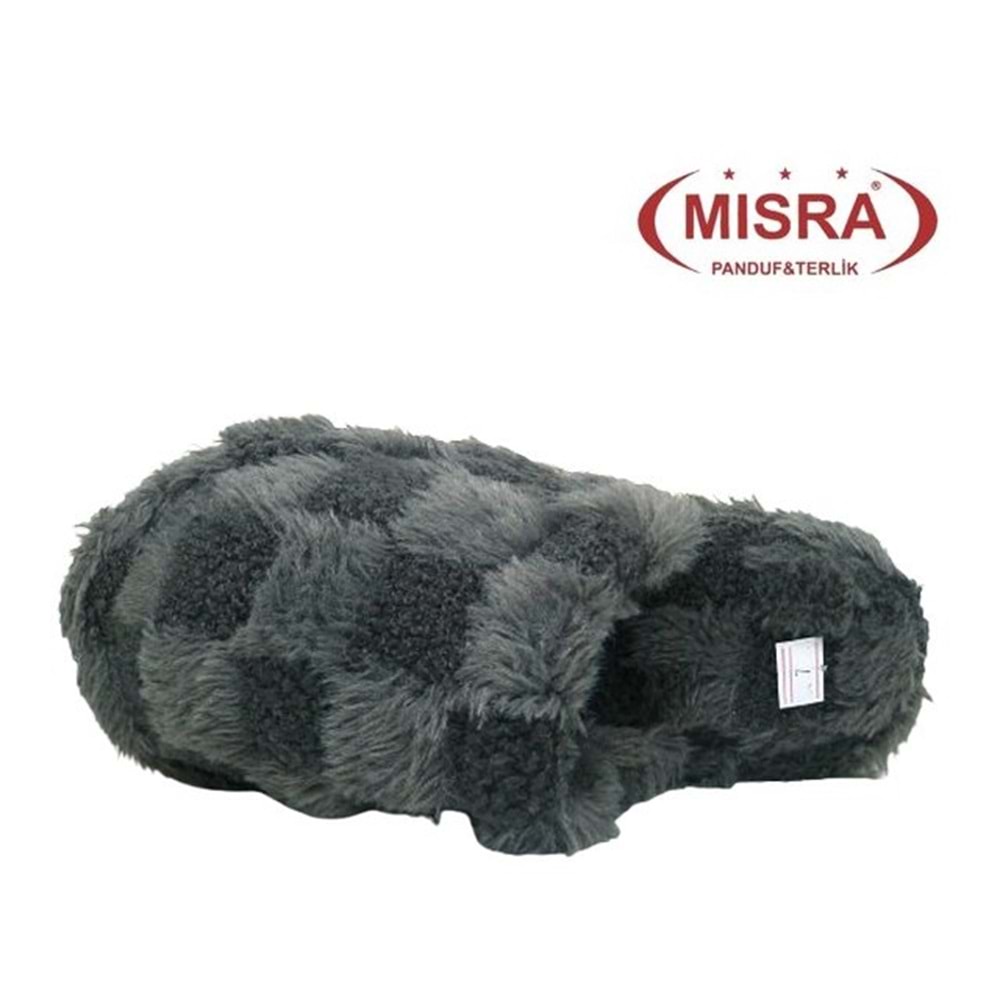 Z- MISRA - EV İÇİ TERLİK - KARELİ - SİYAH