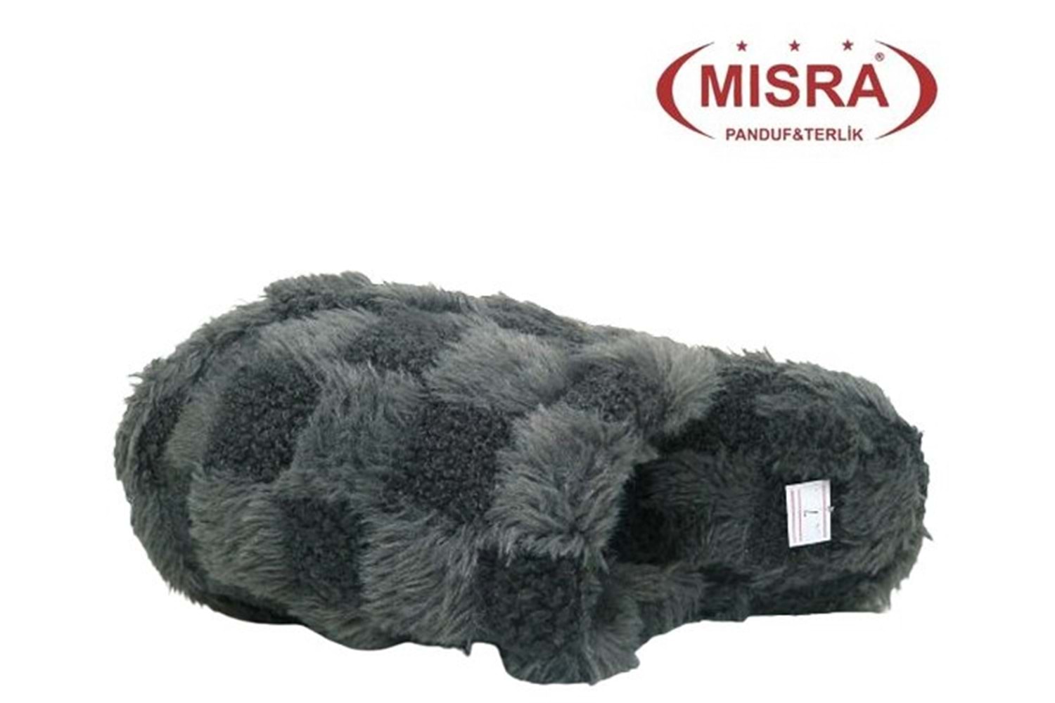 Z- MISRA - EV İÇİ TERLİK - KARELİ - SİYAH