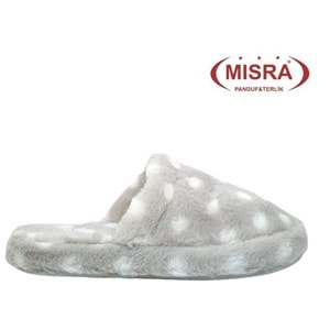 Z- MISRA - EV İÇİ TERLİK - PUANLI - GRİ