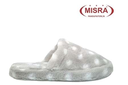 Z- MISRA - EV İÇİ TERLİK - PUANLI - GRİ