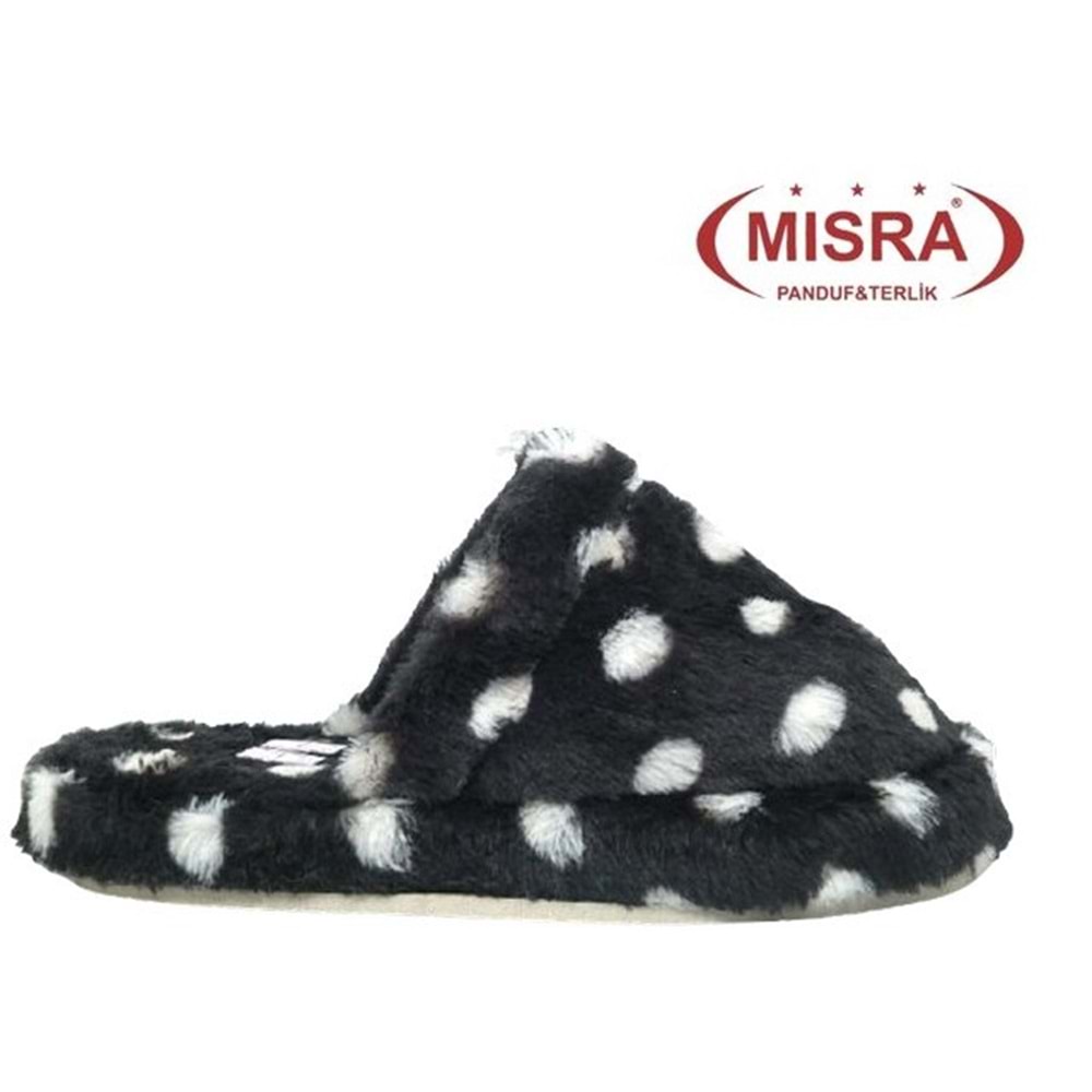 Z- MISRA - EV İÇİ TERLİK - PUANLI - SİYAH