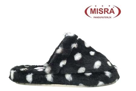 Z- MISRA - EV İÇİ TERLİK - PUANLI - SİYAH
