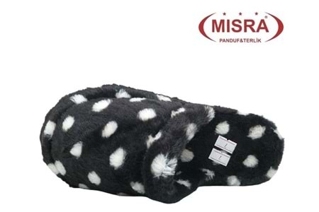 Z- MISRA - EV İÇİ TERLİK - PUANLI - SİYAH
