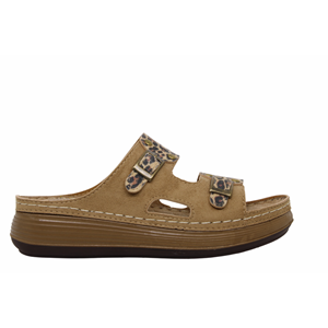 Z- MULEX TERLİK - 11052 - LEOPAR-BEJ