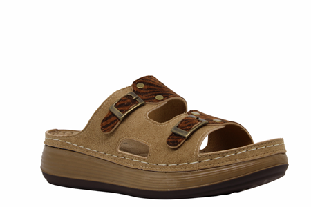 Z- MULEX TERLİK - 11052 - ZEBRA-KAHVE