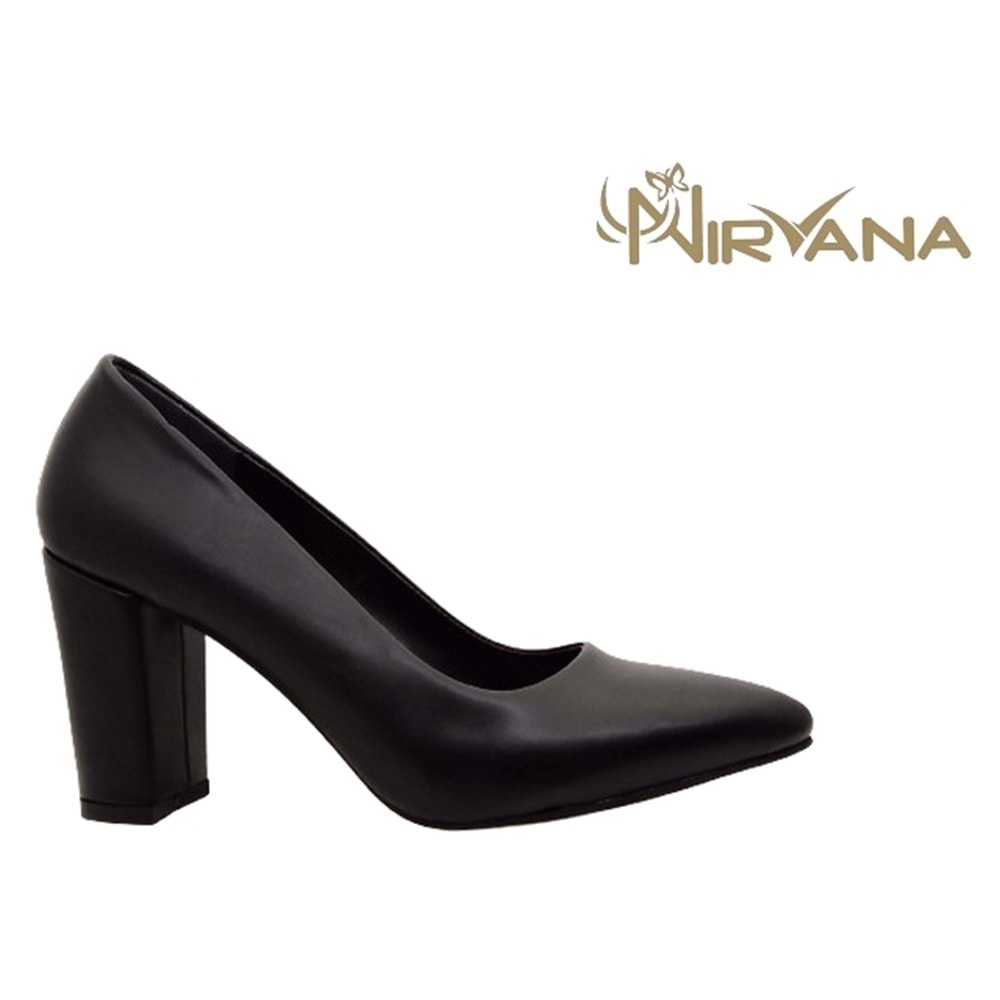 Z- NİRVANA AYAKKABI - 1400 - CİLT-SİYAH