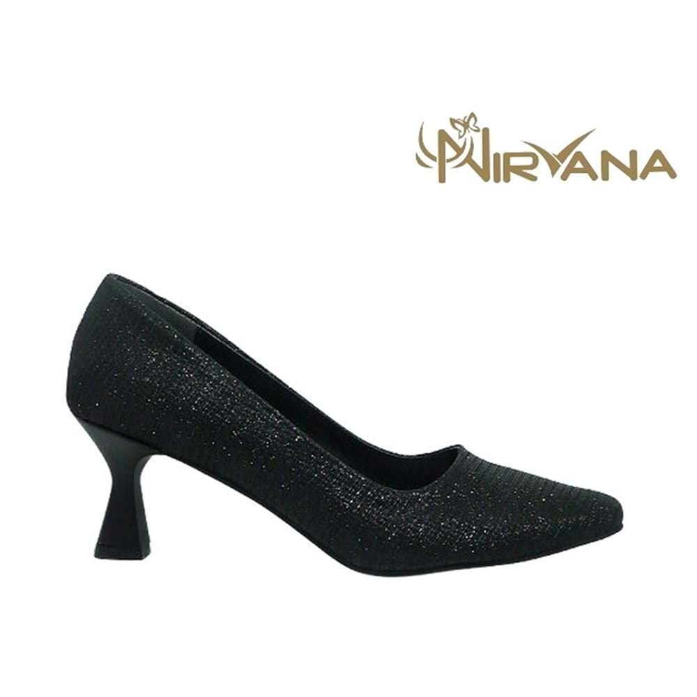 Z- NİRVANA AYAKKABI - 1490 - CİLT-SİYAH