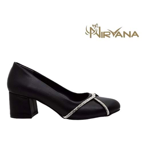 Z- NİRVANA AYAKKABI - 2300 - CİLT-SİYAH