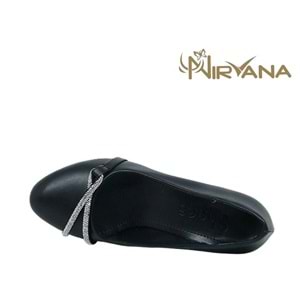 Z- NİRVANA AYAKKABI - 2340 - CİLT-SİYAH