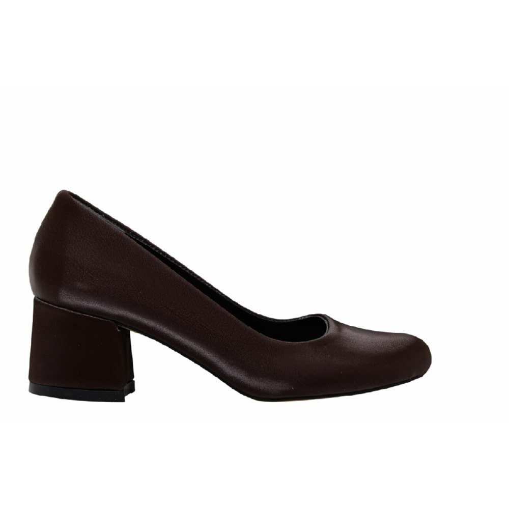 Z- NİRVANA AYAKKABI - 1350 - SATEN-KAHVE - 36-40 NO
