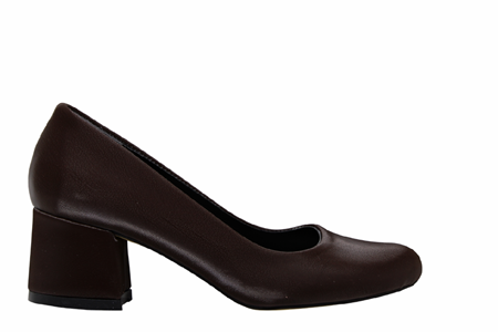 Z- NİRVANA AYAKKABI - 1350 - SATEN-KAHVE - 36-40 NO