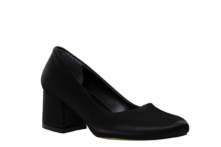 Z- NİRVANA AYAKKABI - 1350 - SATEN-SİYAH - 36-40 NO