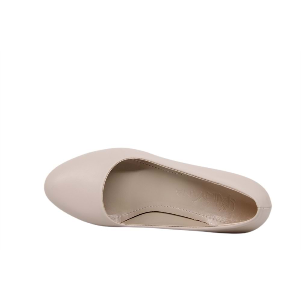 Z- NİRVANA AYAKKABI - 1350 - CİLT-BEJ - 36-40 NO