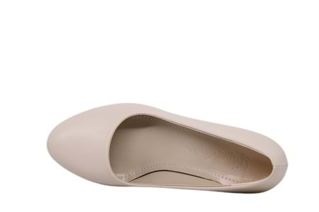 Z- NİRVANA AYAKKABI - 1350 - CİLT-BEJ - 36-40 NO