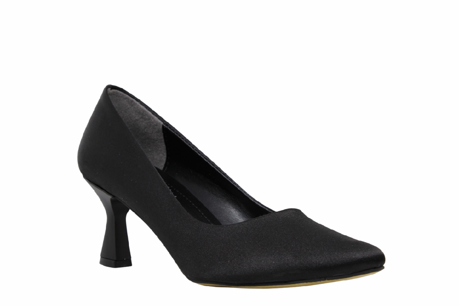 Z- NİRVANA AYAKKABI - 1500 - SATEN-SİYAH - 36-40 NO