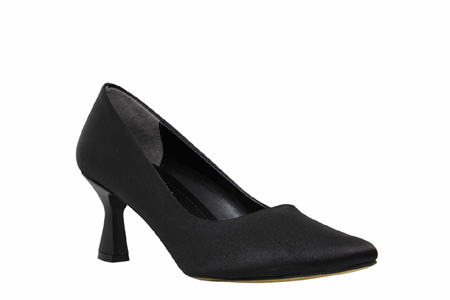 Z- NİRVANA AYAKKABI - 1500 - SATEN-SİYAH - 36-40 NO