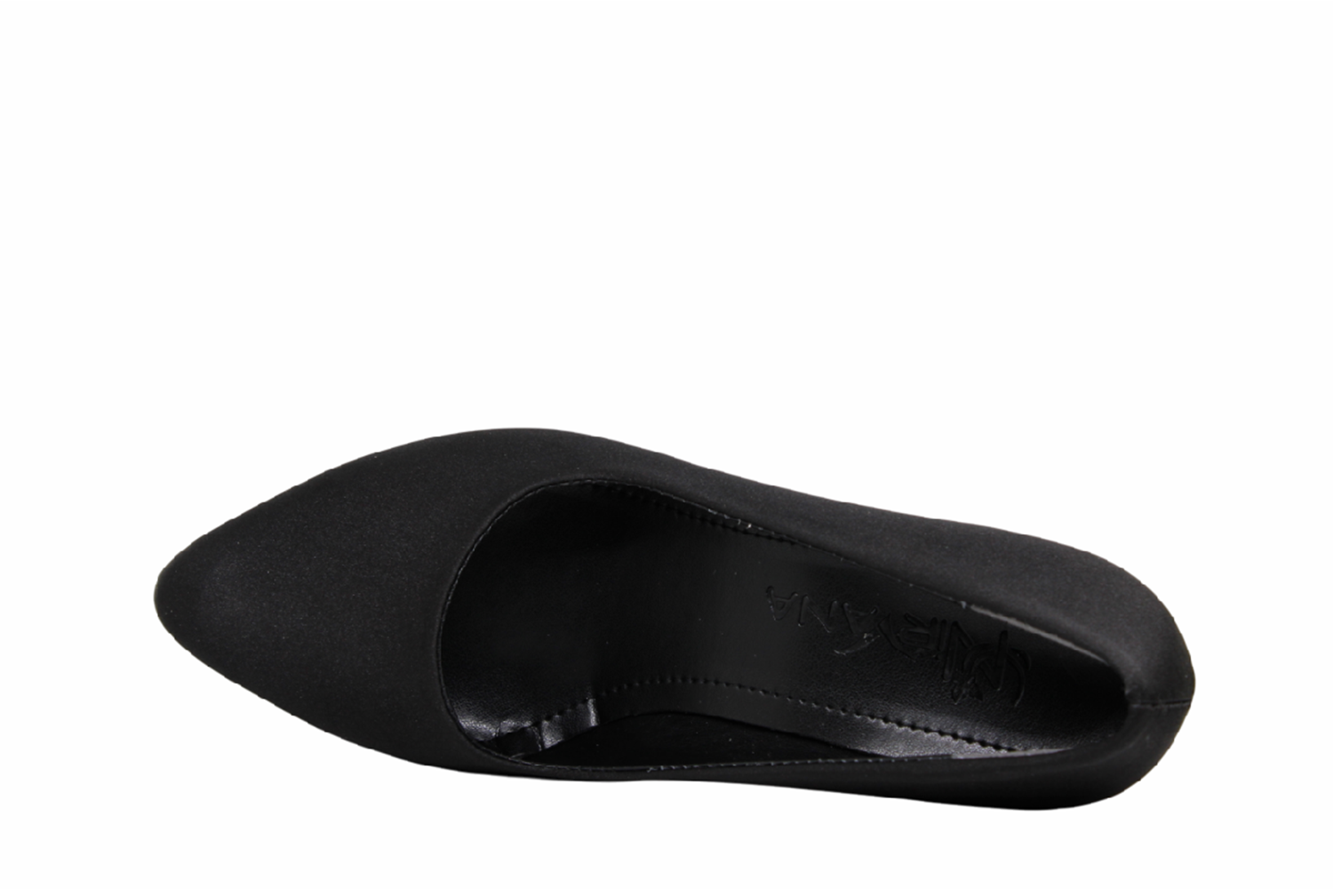 Z- NİRVANA AYAKKABI - 1500 - SATEN-SİYAH - 36-40 NO