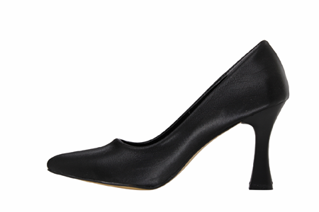 Z- NİRVANA AYAKKABI - 1600 - SATEN-SİYAH - 36-40 NO