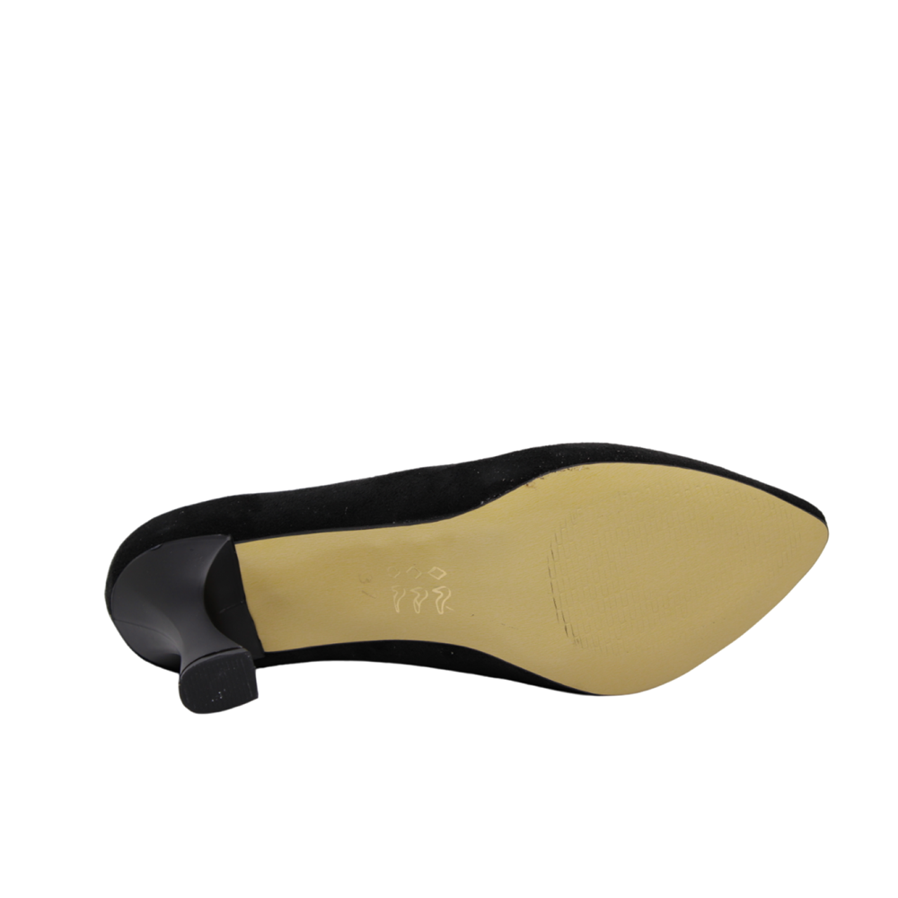 Z- NİRVANA AYAKKABI - 1600 - SÜET-SİYAH - 36-40 NO