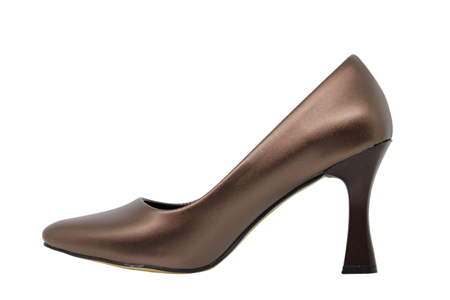 Z- NİRVANA AYAKKABI - 1600 - BASKILI-BRONZ - 36-40 NO