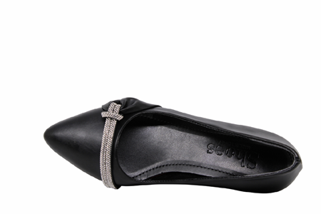 Z- NİRVANA AYAKKABI - 2040 - CİLT-SİYAH - 36-40 NO