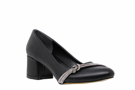 Z- NİRVANA AYAKKABI - 2500 - CİLT-SİYAH - 36-40 NO