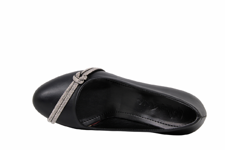 Z- NİRVANA AYAKKABI - 2500 - CİLT-SİYAH - 36-40 NO