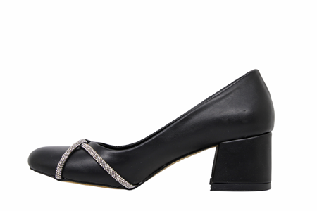 Z- NİRVANA AYAKKABI - 2510 - CİLT-SİYAH - 36-40 NO