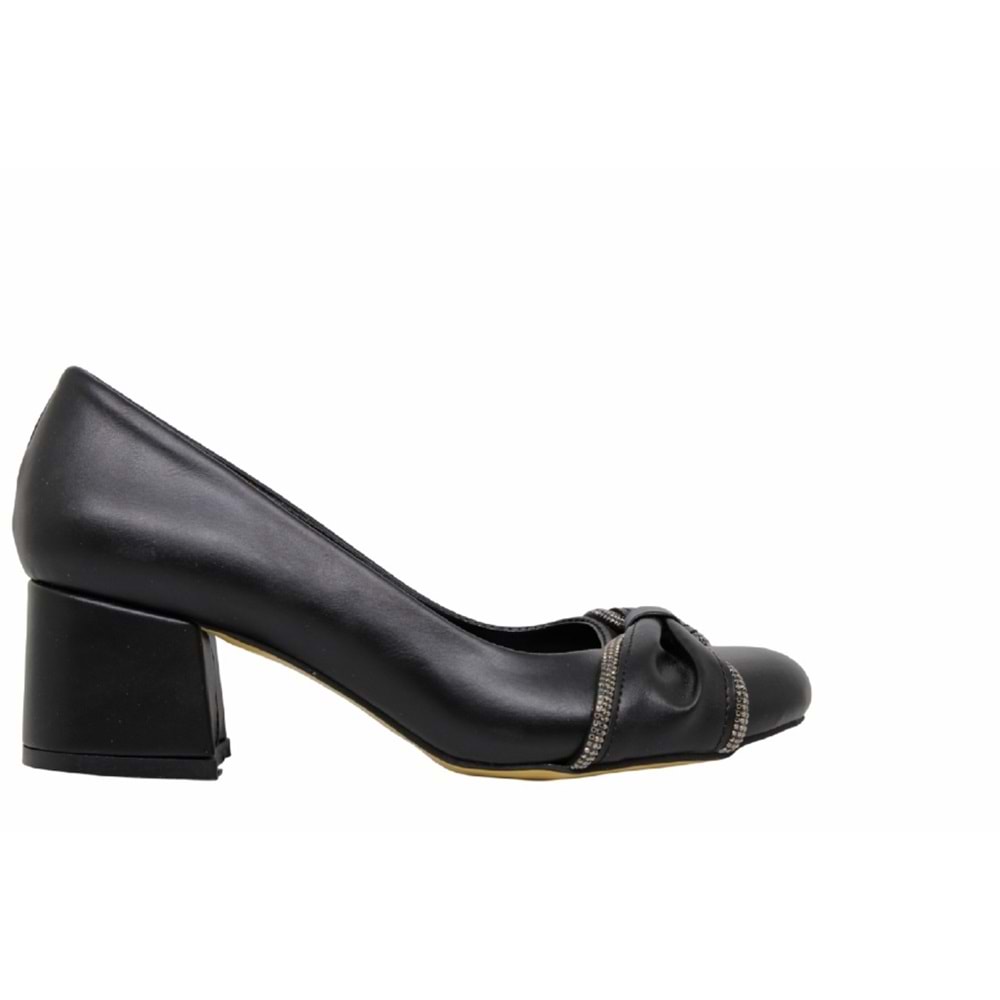 Z- NİRVANA AYAKKABI - 2560 - CİLT-SİYAH - 36-40 NO