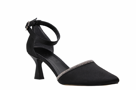 Z- NİRVANA AYAKKABI - 4400 - SATEN-SİYAH - 36-40 NO