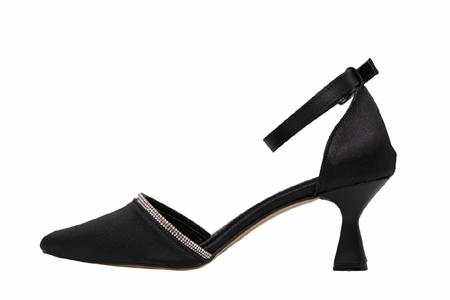 Z- NİRVANA AYAKKABI - 4400 - SATEN-SİYAH - 36-40 NO