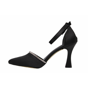 Z- NİRVANA AYAKKABI - 4510 - SATEN-SİYAH - 36-40 NO
