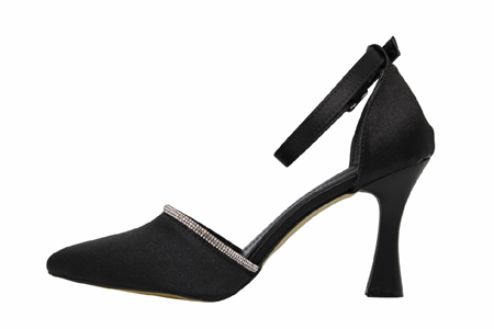 Z- NİRVANA AYAKKABI - 4510 - SATEN-SİYAH - 36-40 NO