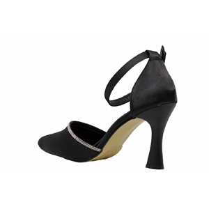 Z- NİRVANA AYAKKABI - 4510 - SATEN-SİYAH - 36-40 NO