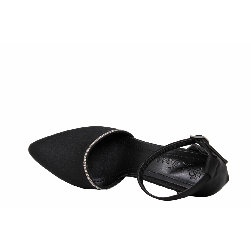 Z- NİRVANA AYAKKABI - 4510 - SATEN-SİYAH - 36-40 NO
