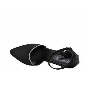 Z- NİRVANA AYAKKABI - 4510 - SATEN-SİYAH - 36-40 NO