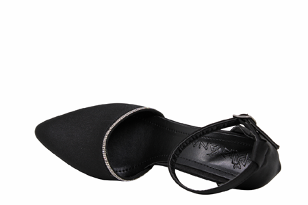 Z- NİRVANA AYAKKABI - 4510 - SATEN-SİYAH - 36-40 NO