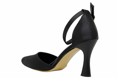 Z- NİRVANA AYAKKABI - 4520 - SATEN-SİYAH - 36-40 NO