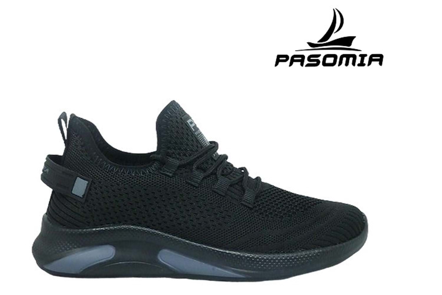 G- PASOMİA SPOR - FAYLON - 062 - TRİKO - SİYAH-SİYAH