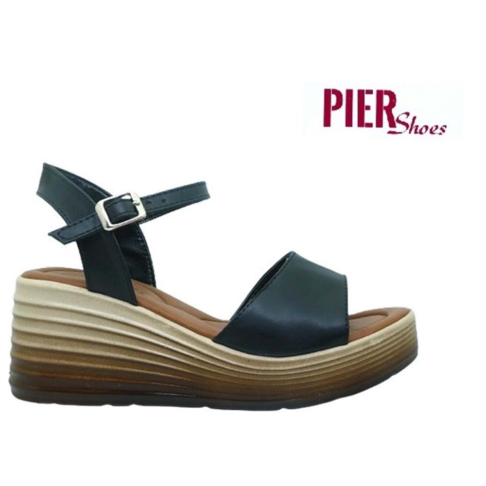Z- PİER SANDALET - 551 - SİYAH