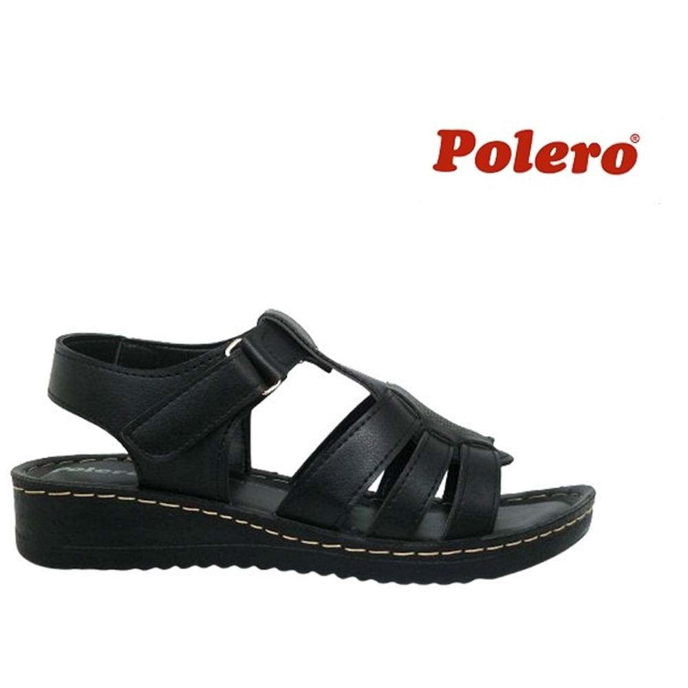 Z- POLERO SANDALET - 58416 - SİYAH