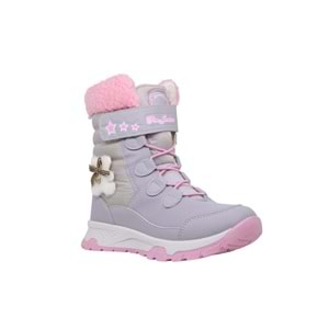 F- PROJUNİOR BOT - 2690 - CİLT / BUZ-GRİ-PEMBE