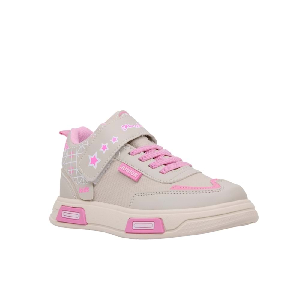 F- PROJUNİOR SPOR BASKET - 2605 - CİLT / BEJ-PEMBE