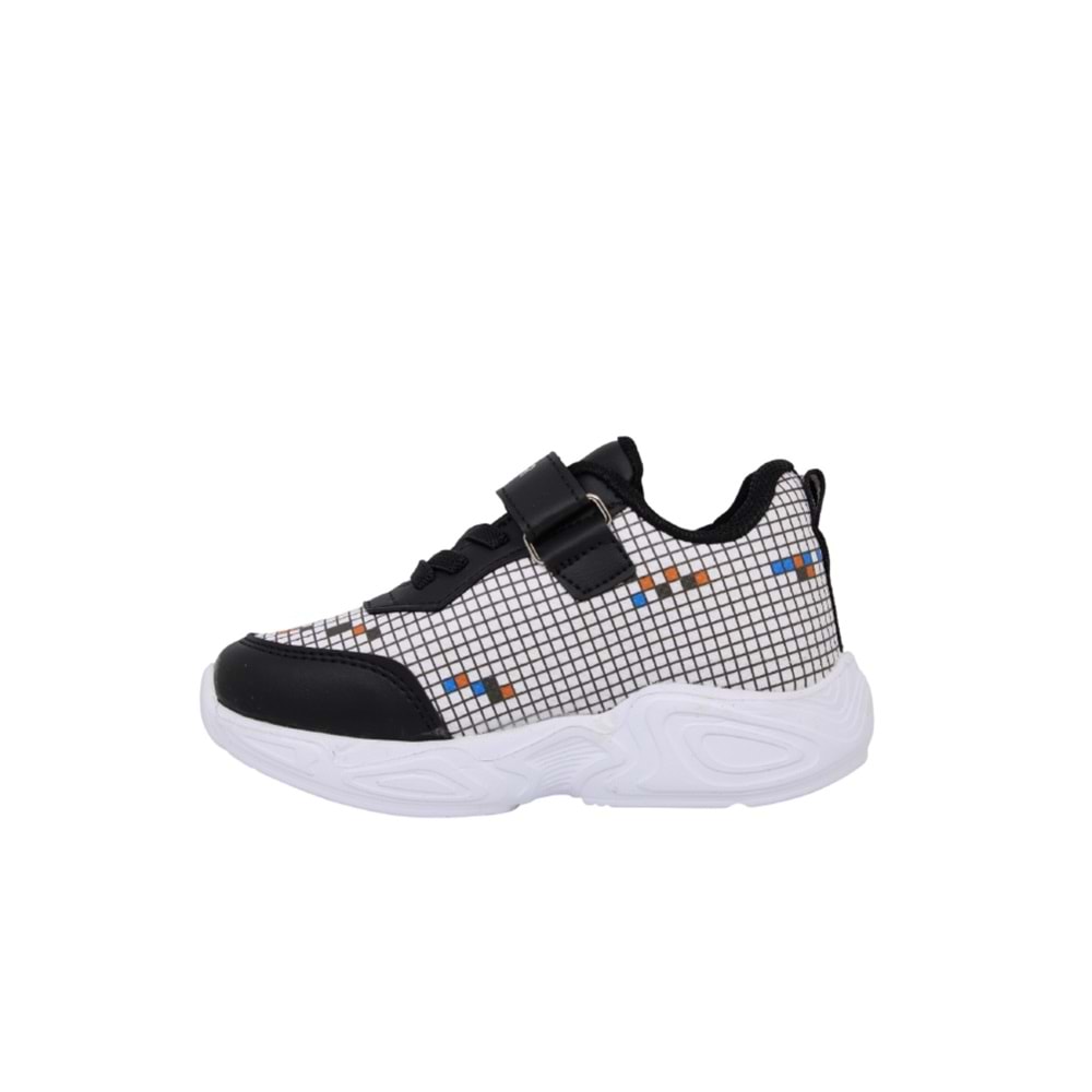 P- PROJUNİOR SPOR - IŞIKLI - 2665 - CİLT / SİYAH-FÜME-ORANGE