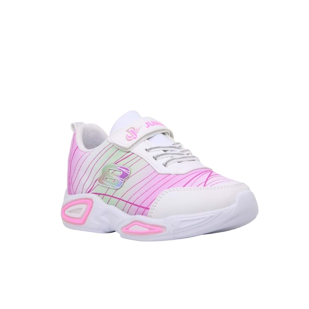 F- PROJUNİOR SPOR - 2665 - CİLT / BEYAZ-PEMBE