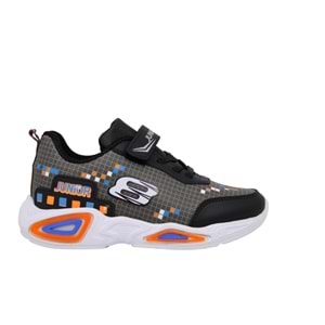 F- PROJUNİOR SPOR - 2665 - CİLT / SİYAH-FÜME-ORANGE