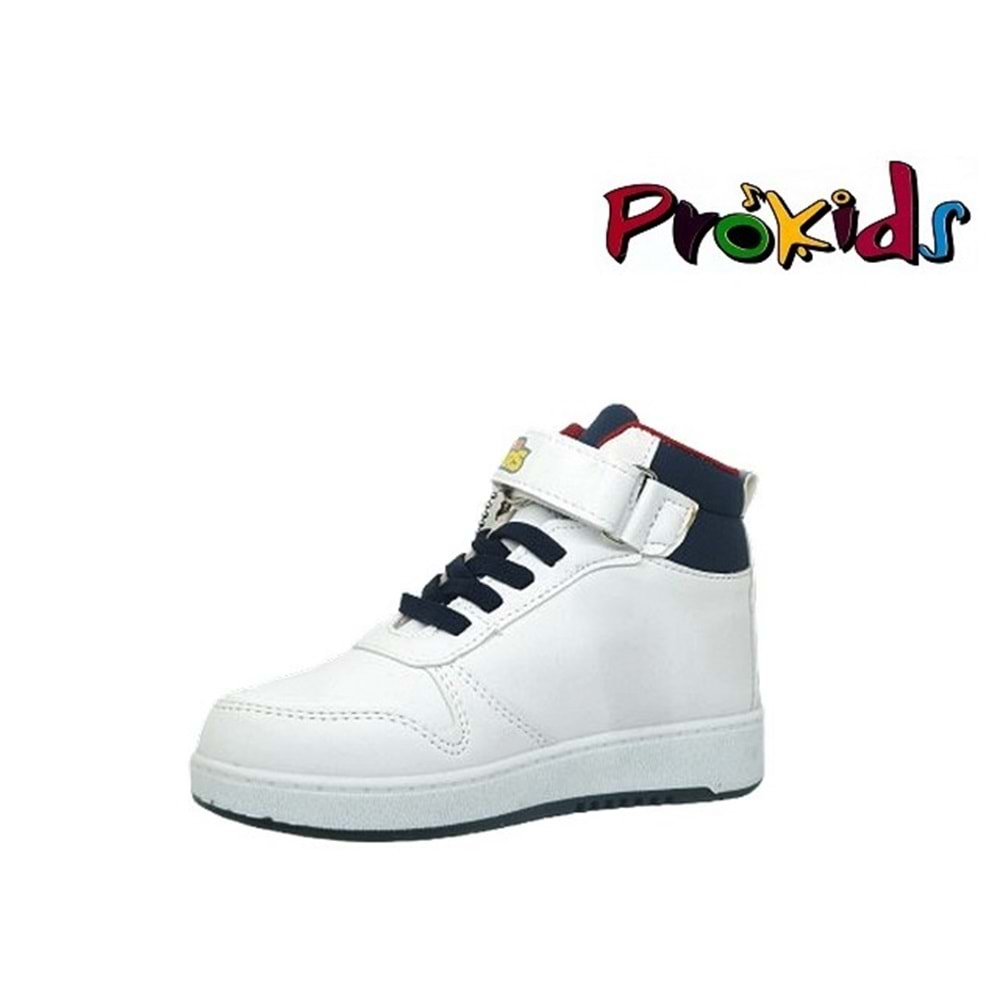P- PROKİDS SPOR BASKET - 4445 - CİLT / BEYAZ-LAC