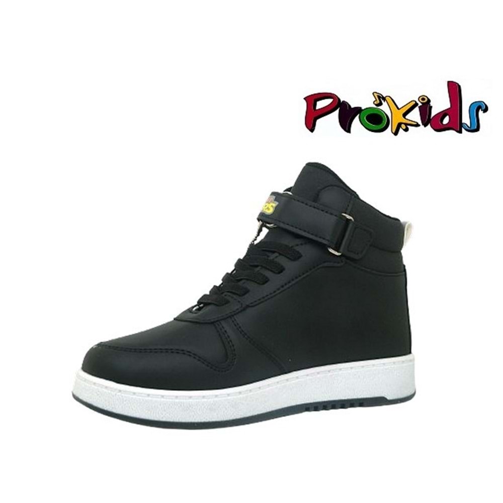 F- PROKİDS SPOR BASKET - 4445 - CİLT / SİYAH