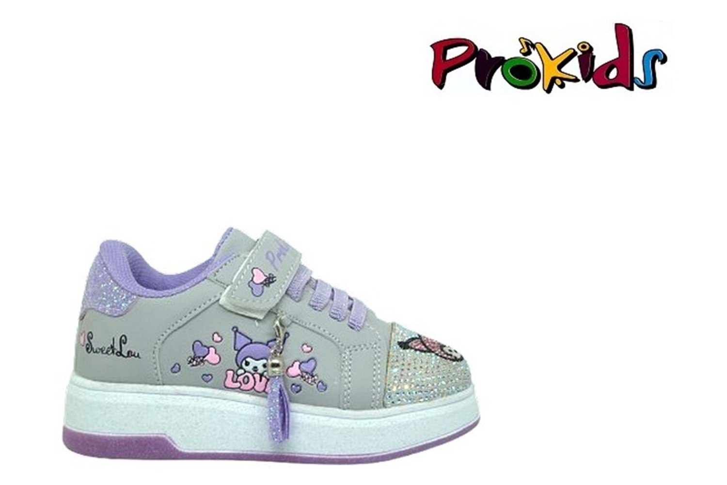 P- PROKİDS SPOR - 4110 - CİLT / GRİ-LİLA